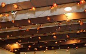 flower string lights